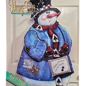 1998 Daisy Kingdom Snowman Kit #0170-05003 Christmas Holiday Cotton Panel